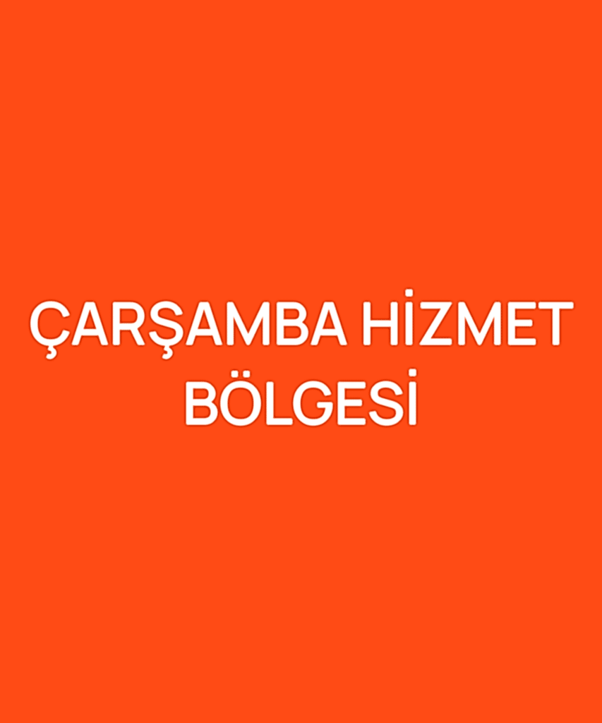 ÇARŞAMBA HİZMET BÖLGESİ
